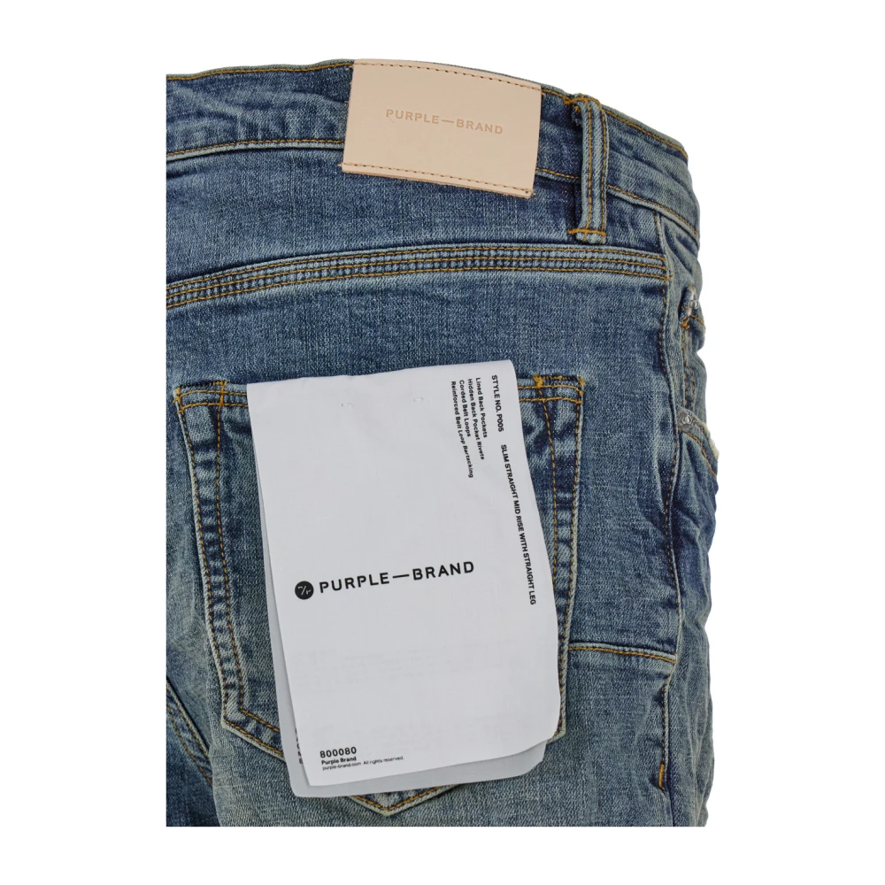 Purple Brand Skinny Jeans Blue Heren