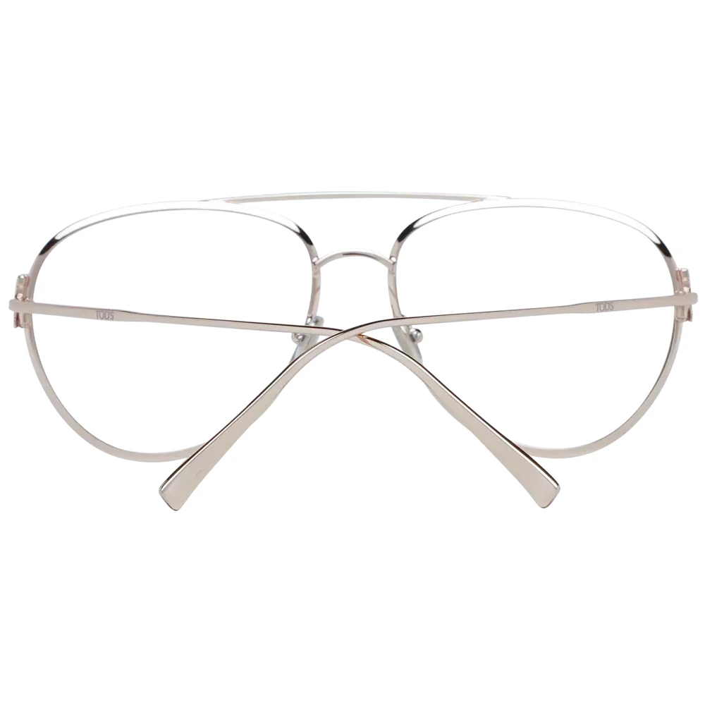 TOD'S Gouden Aviator Bril voor Vrouwen Yellow Unisex