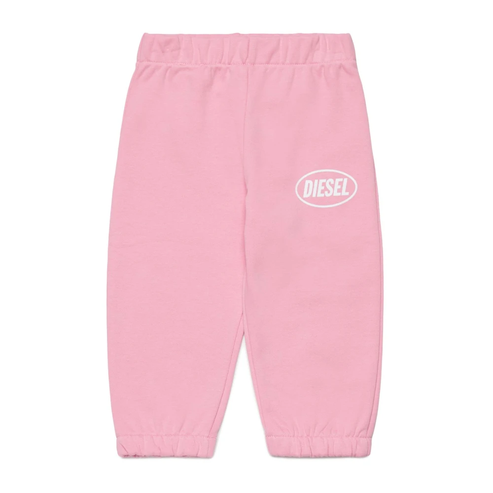 Diesel Girls Pink Sweatpants, 2 Y, Fleece Joggers
