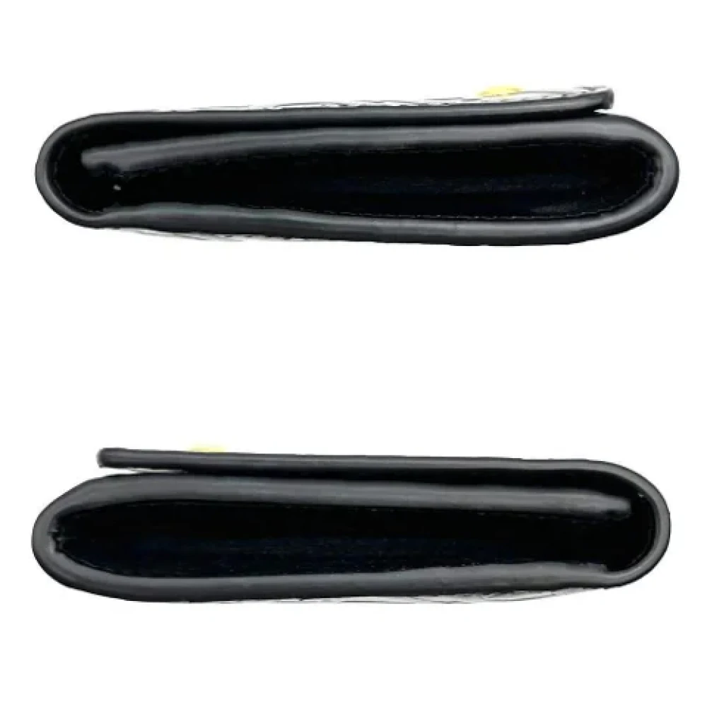 Burberry Vintage Pre-owned Leather wallets Black Dames