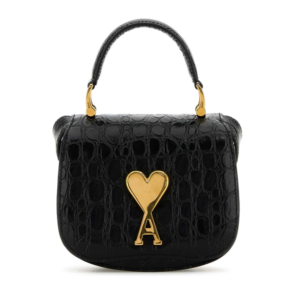 Ami Paris Stijlvolle Crossbody Tas Black Dames