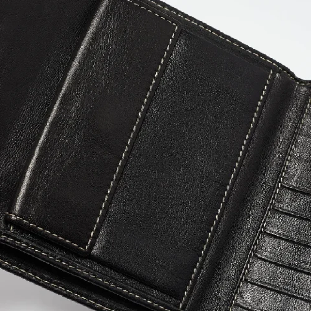 Carolina Herrera Pre-owned Leather wallets Black Dames