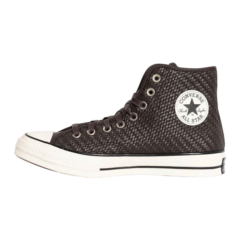 Converse Chuck 70 Hi Woven Leather Heren Schoenen Bruin