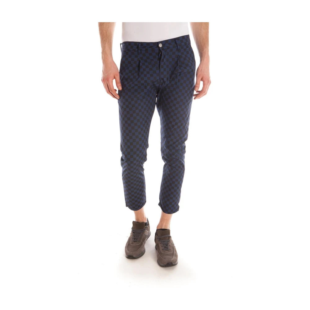 Trousers > Cropped Trousers - - Daniele Alessandrini - Modalova