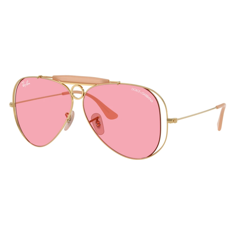 Ray-Ban Unisex Yellow Shooter Sunglasses - Sunglasses - 58 Mm - Accessories
