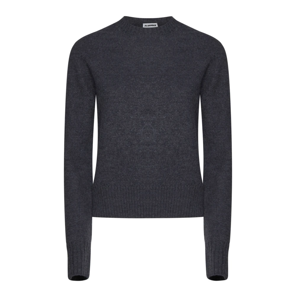 Jil Sander Women's Gray Wool Sweater