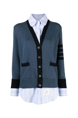 blue-sweater-v-neck-cardigan