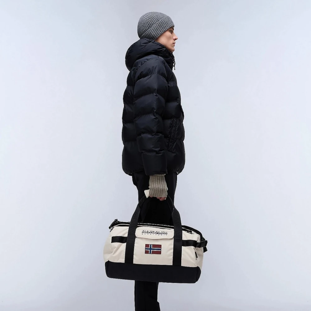 Napapijri Reis Weekendtassen Beige Heren