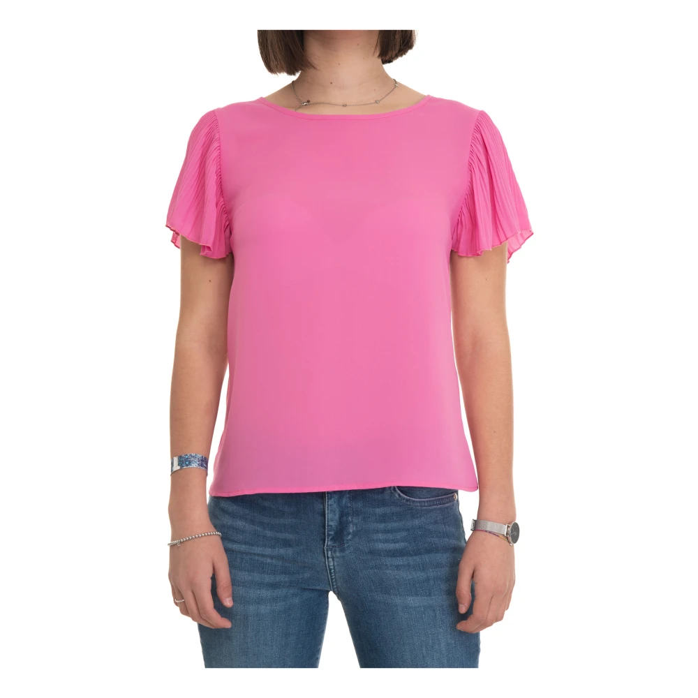 Liu Jo - Tops > T-Shirts - Pink - Liu Jo - Modalova
