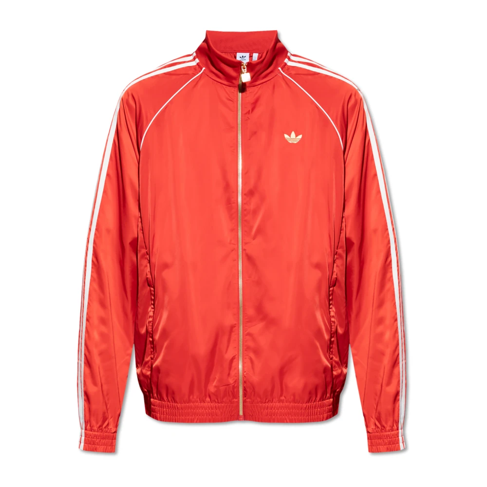 Adidas Originals Zip-Up Hoodie Red, Herr