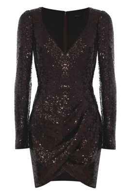 sequin-minikjole-med-draperet-tulipskort