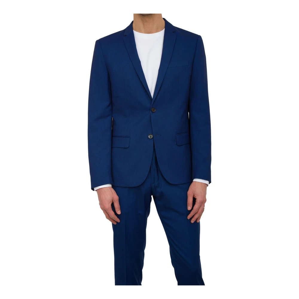 Antony Morato Men's Blue Suit Jacket - Blazers - L - Jackets