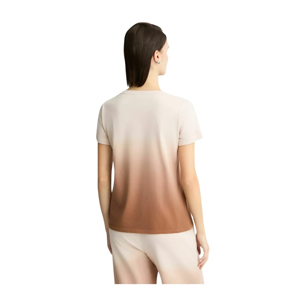 Liu Jo Logo Rhinestone T-Shirt Korte Mouw Multicolor Dames