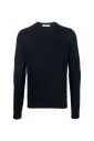 pull-col-rond-en-tricot-gaufre-bleu-marine
