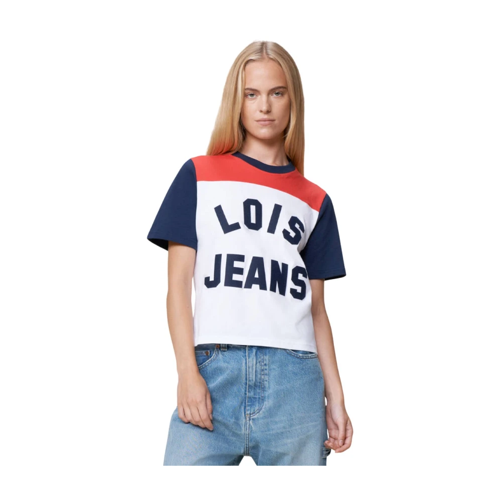 Lois Columbia T-shirt in trendy stijl Multicolor Dames