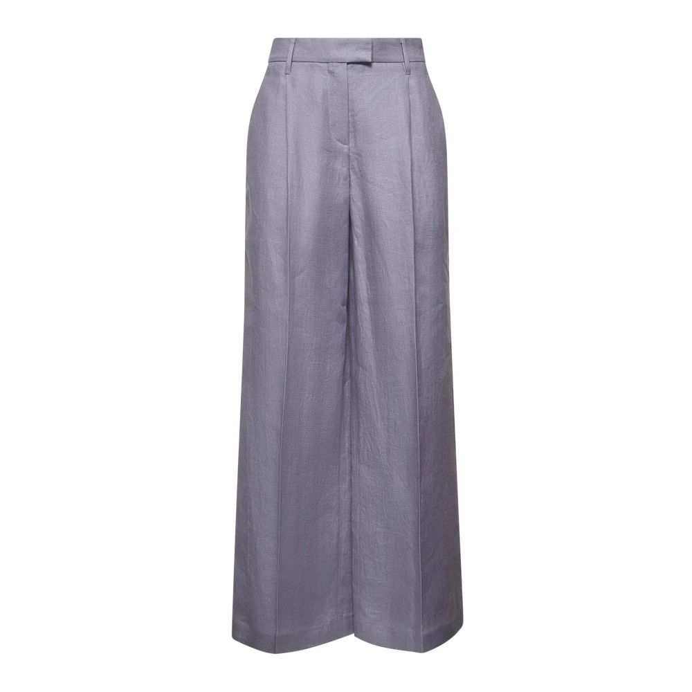 Trousers > Wide Trousers - - Brunello Cucinelli - Modalova
