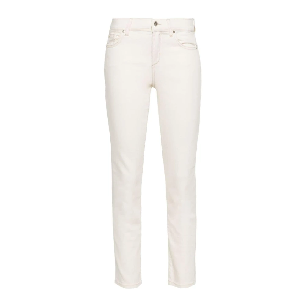 Liu Jo Slim-fit Trousers White Dames