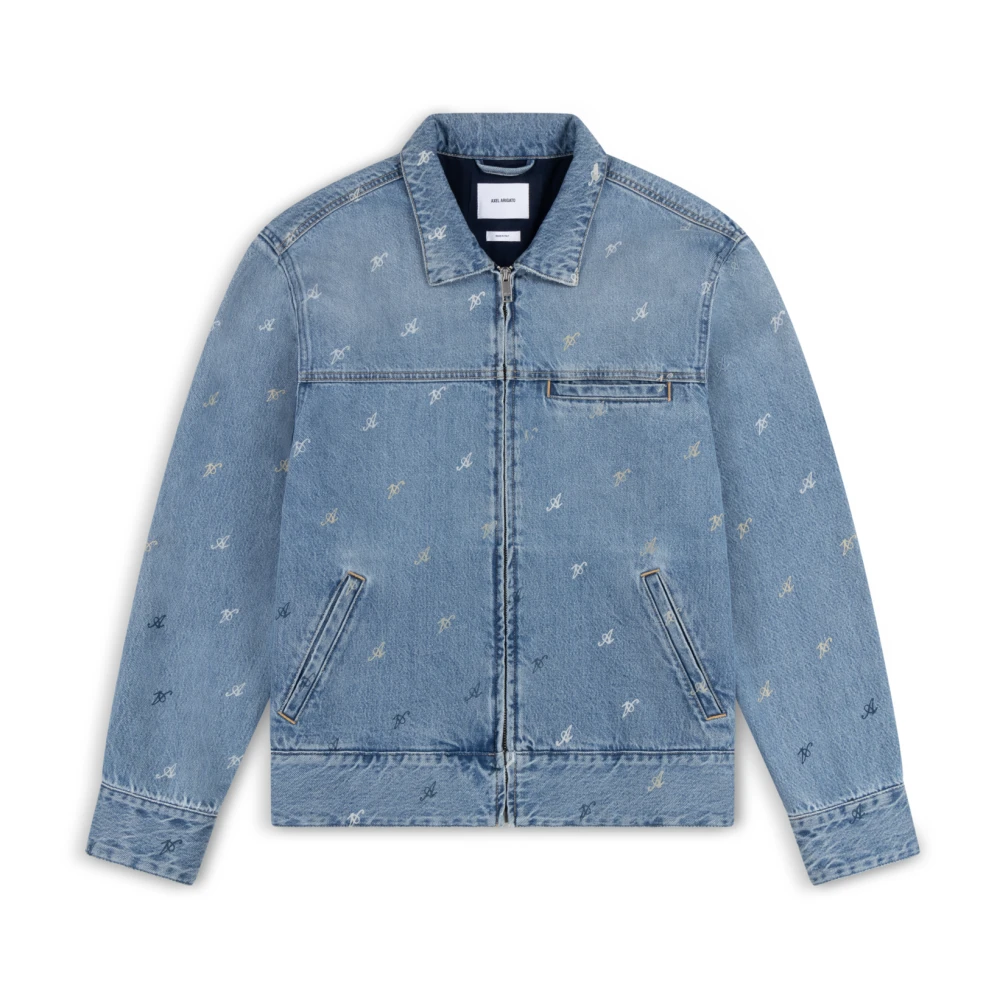Axel Arigato Signature A Overshirt Blue Heren