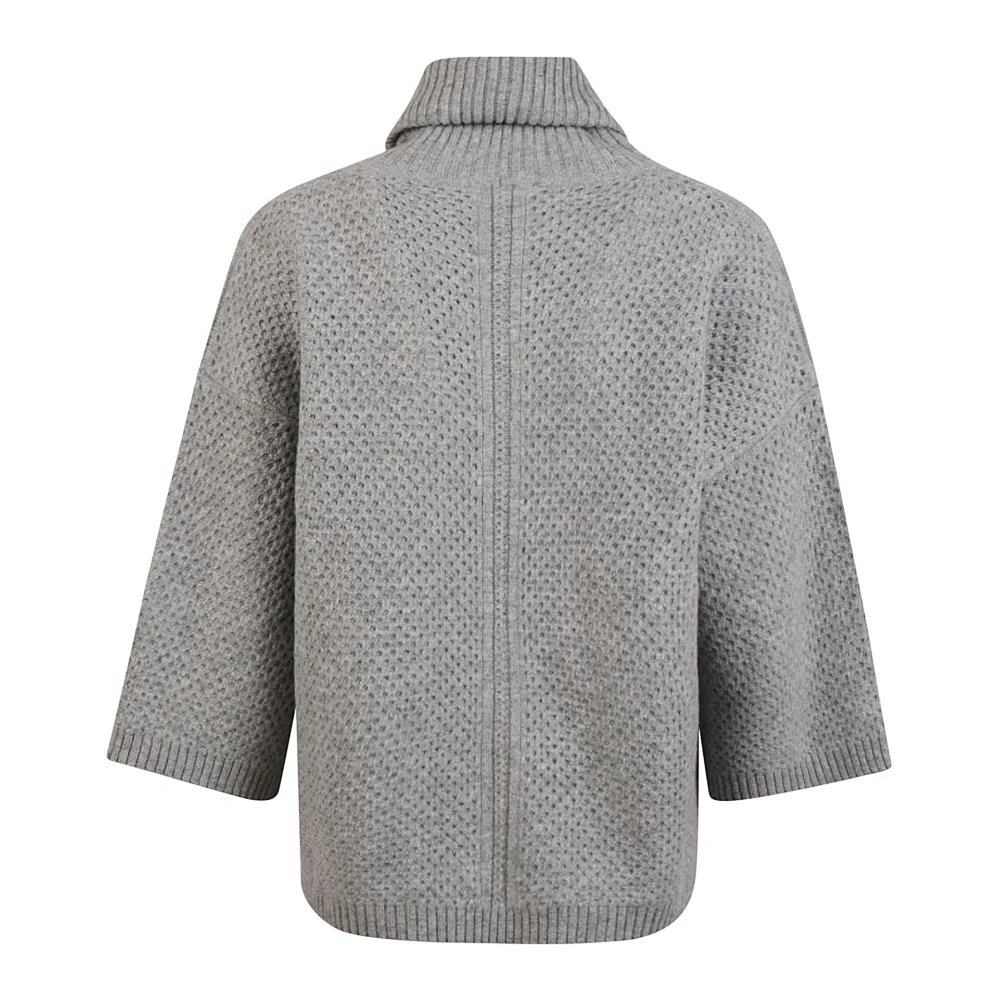 Fabiana Filippi Stijlvolle Sweater Collectie Gray Dames