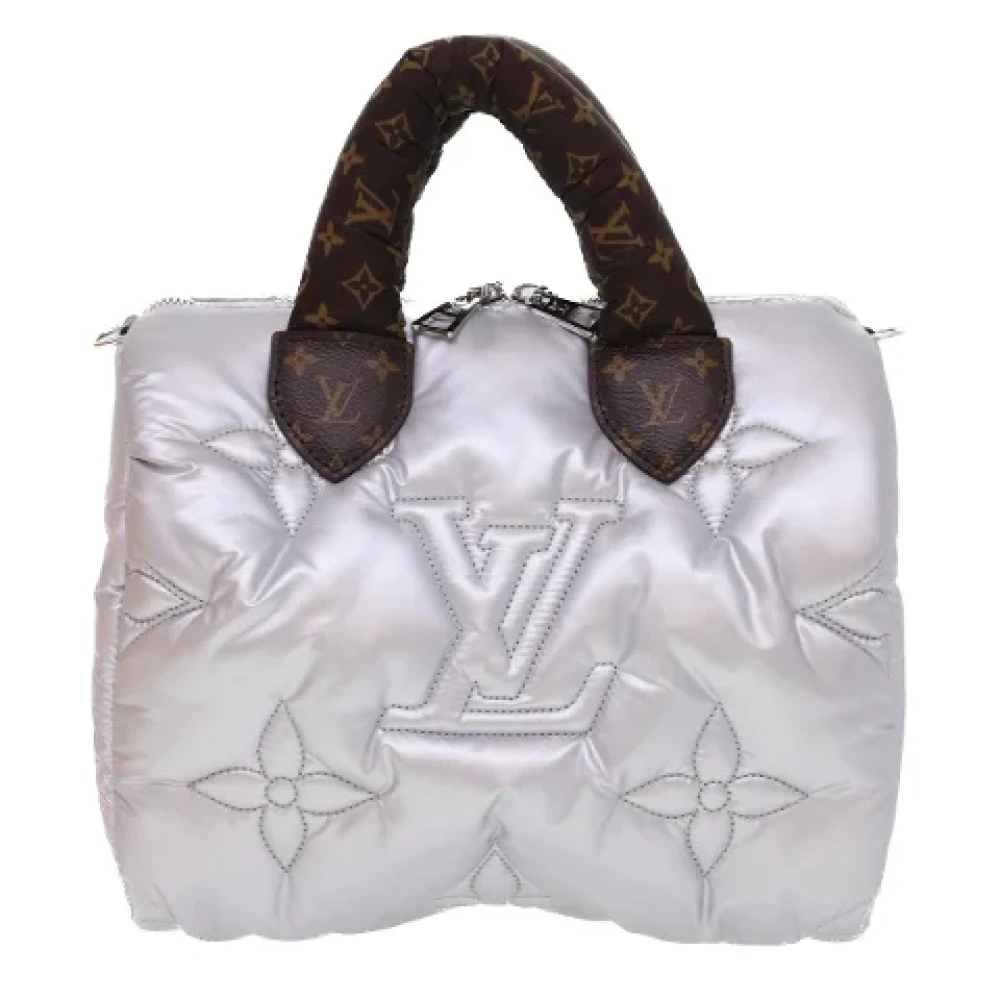 Louis Vuitton Vintage Pre-owned Fabric louis-vuitton-bags Gray Heren