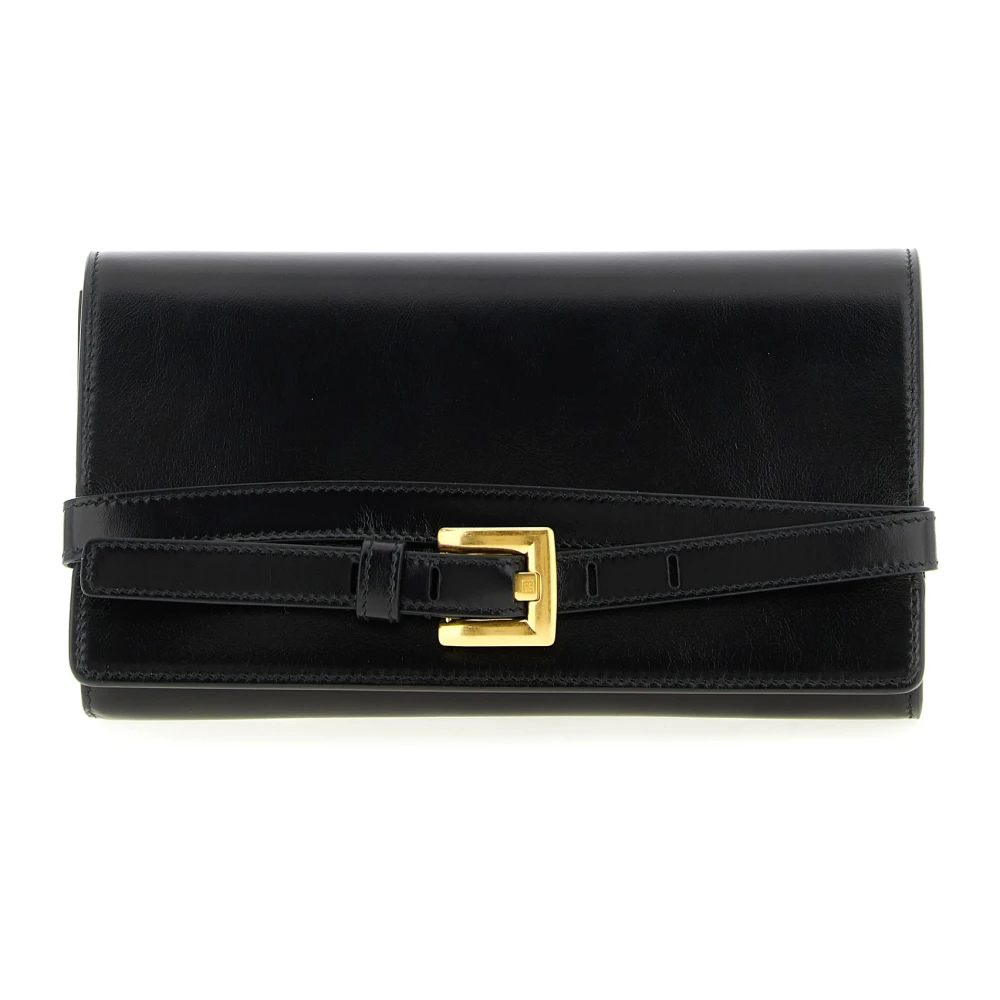 Balmain Black Shuffle Wallet - Female - Cross Body Bags - One Size - Bags