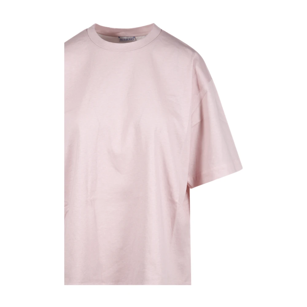 Burberry Millepoint Korte Mouw T-Shirt Pink Dames