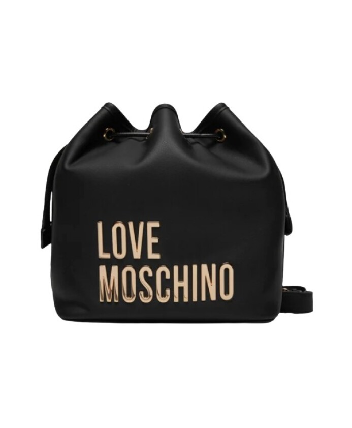 black-hand-bag-with-drawstring-closure