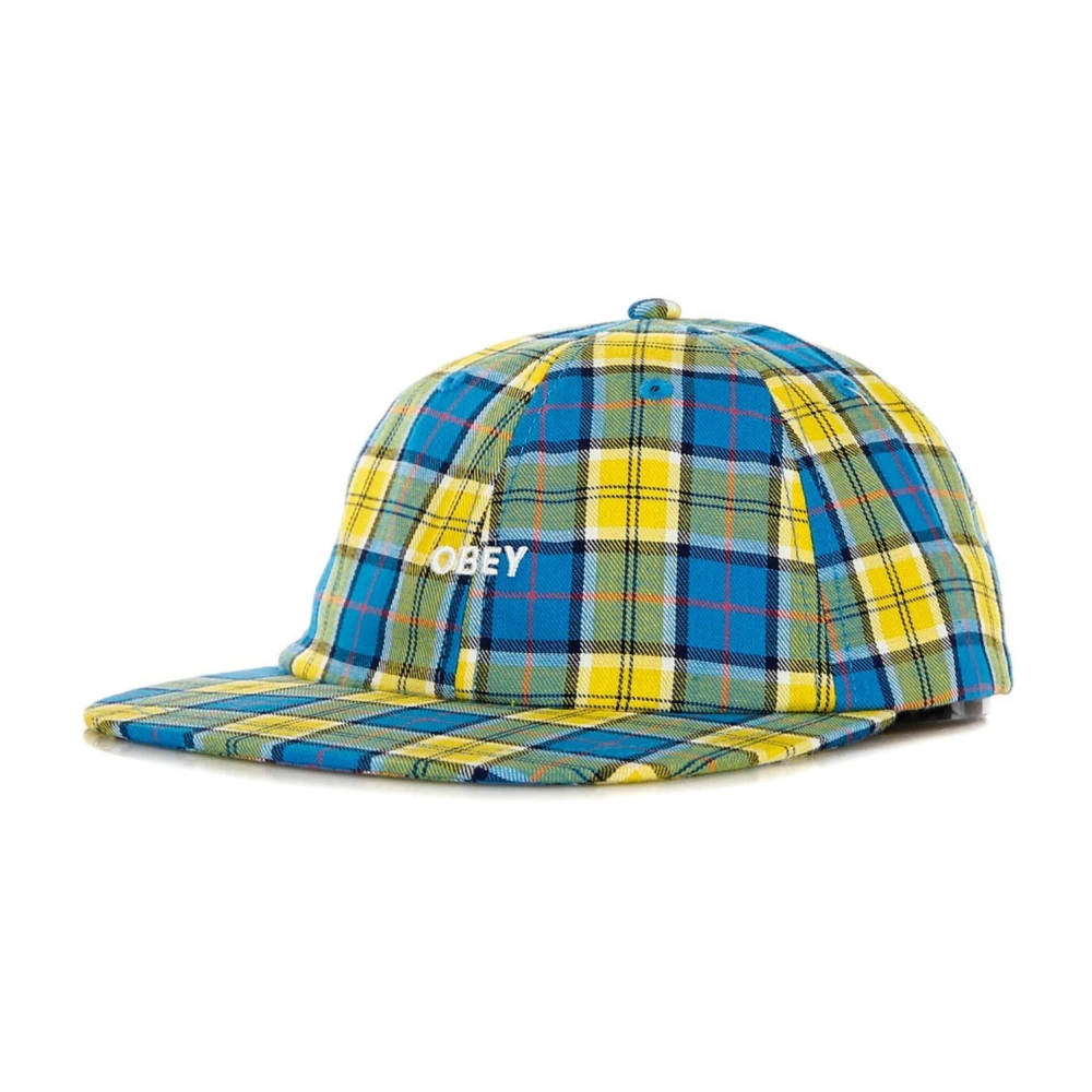 Obey Madras Duckbill Platt Skärmkeps Multicolor, Herr