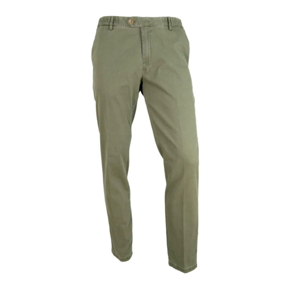 Meyer Men's Green Chinos, W28, Trousers