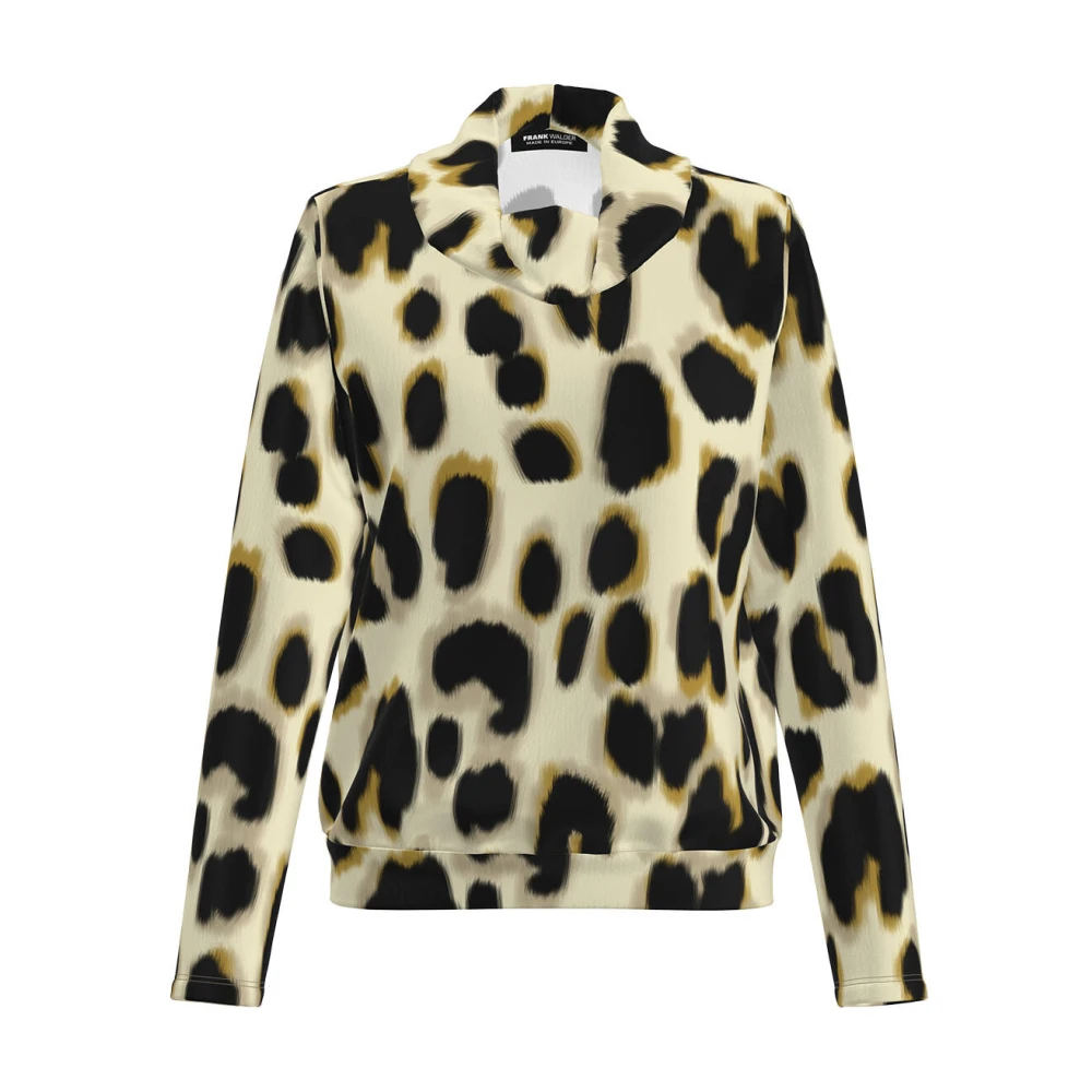 Frank Walder Lange Mouw Top NOSTop TShirt Multicolor Dames