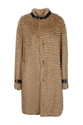 Shearling Collar Coat