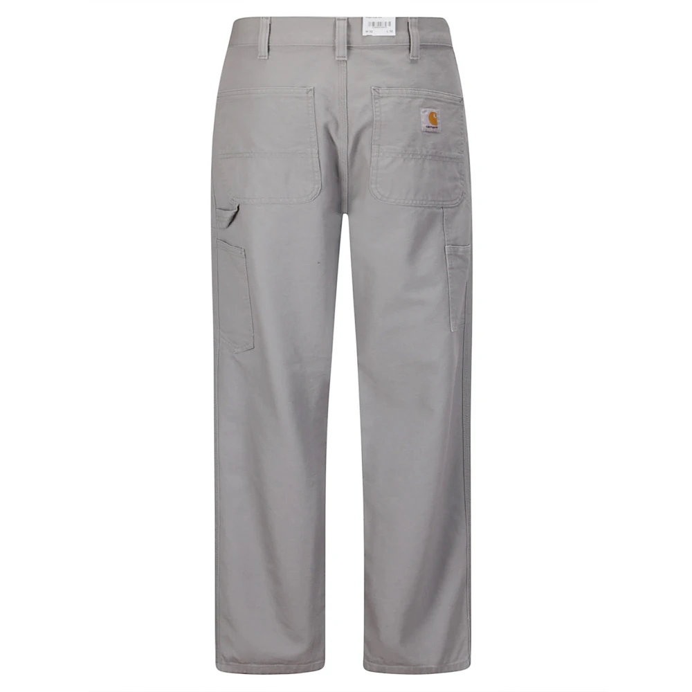 Carhartt WIP Katoenen Ritsbroek met Zakken Gray Heren