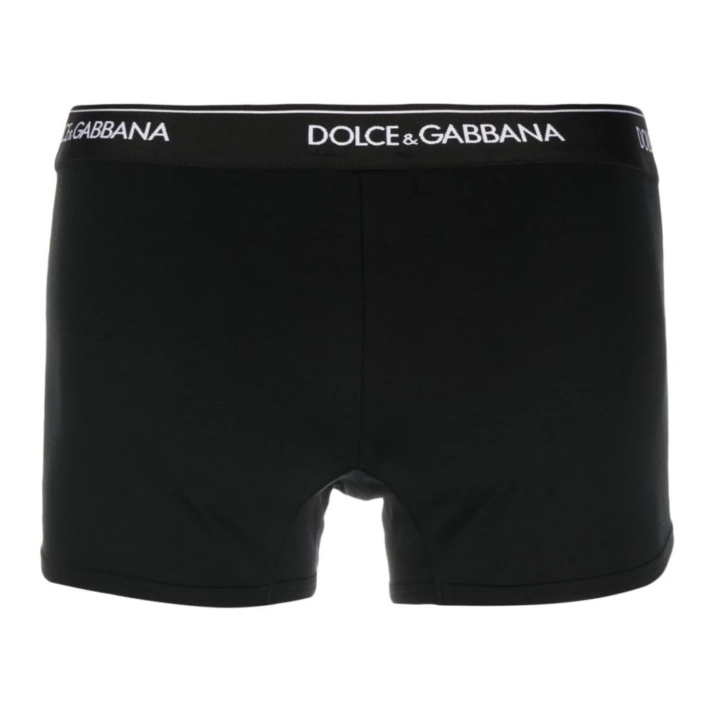 Dolce & Gabbana Zwarte ondergoed voor mannen Black Heren