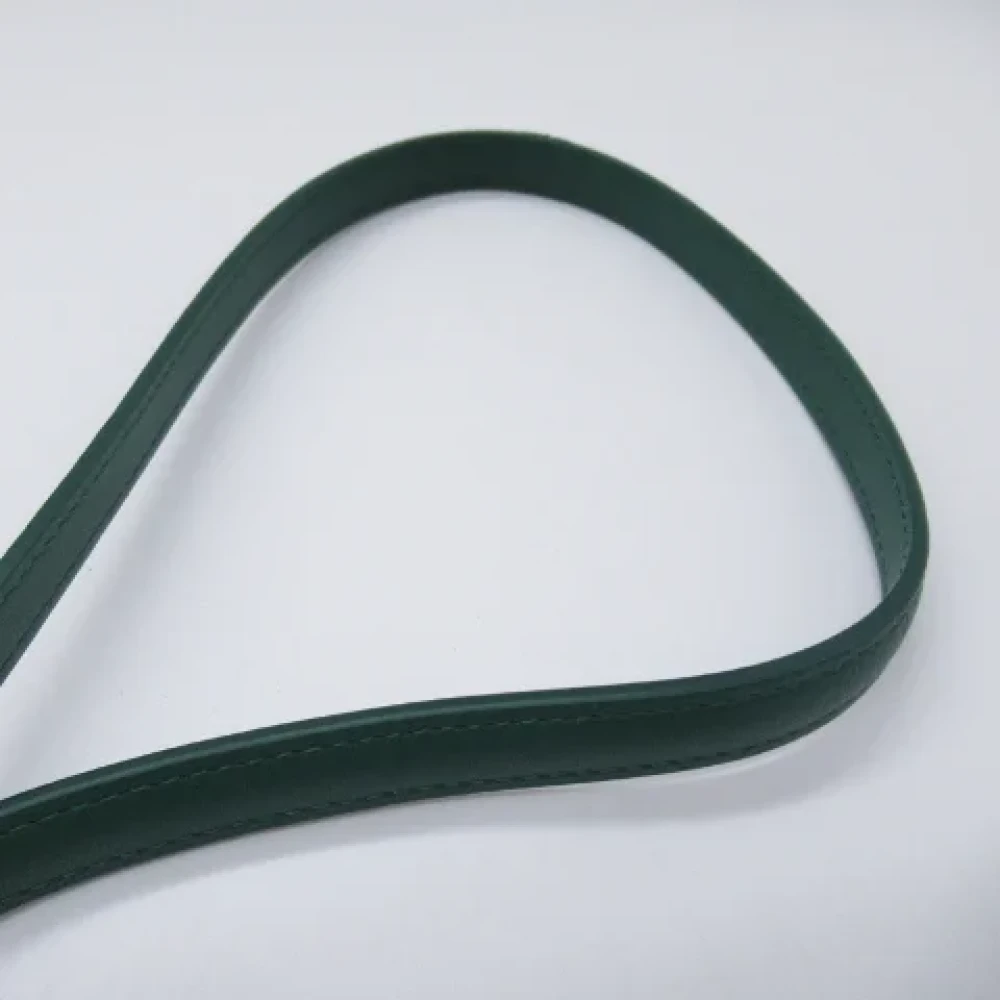 Loewe Pre-owned Leather crossbody-bags Green Dames