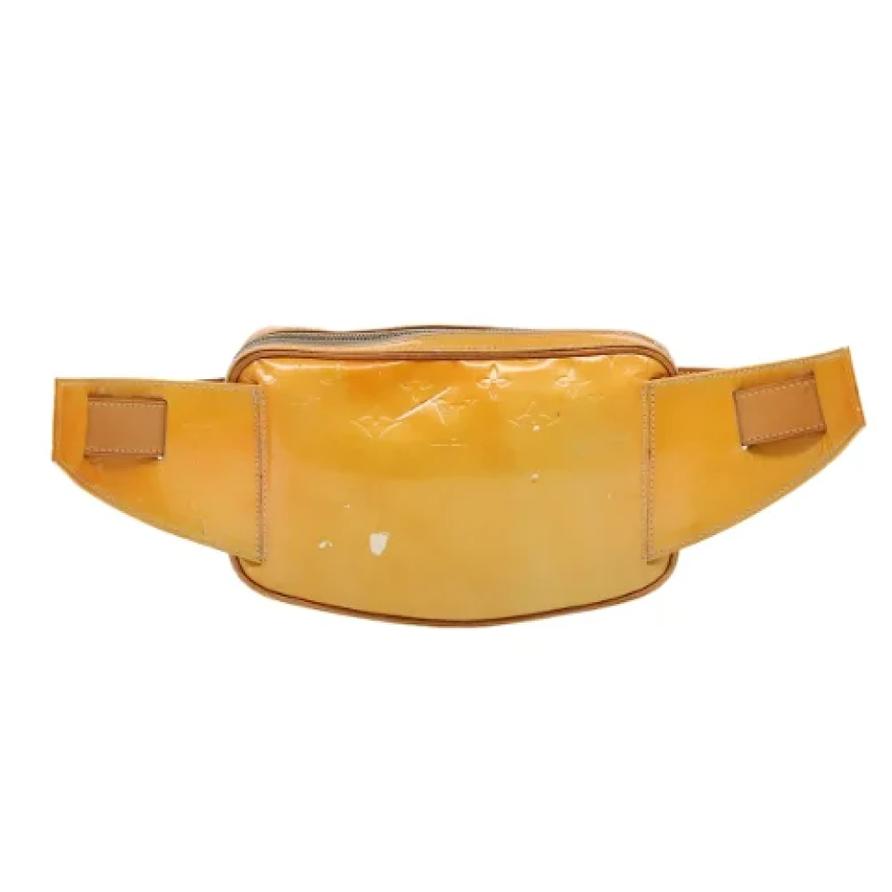 Louis Vuitton Vintage Pre-owned Leather crossbody-bags Yellow Dames