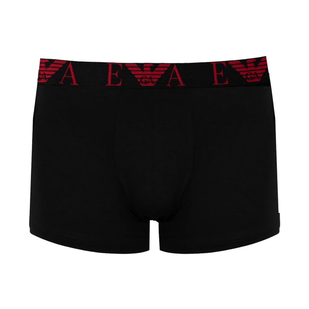 Emporio Armani Klassieke Boxers 3 Pack Set Black Heren