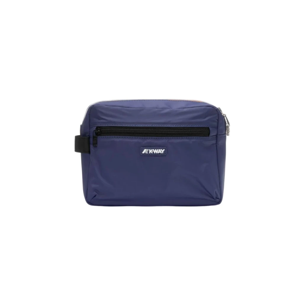 K-Way Unisex Blauw Tassen One Size, Travel Necessaire Tas