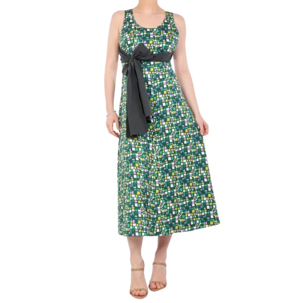 Weekend Max Mara Damen Multicolor Midikleid