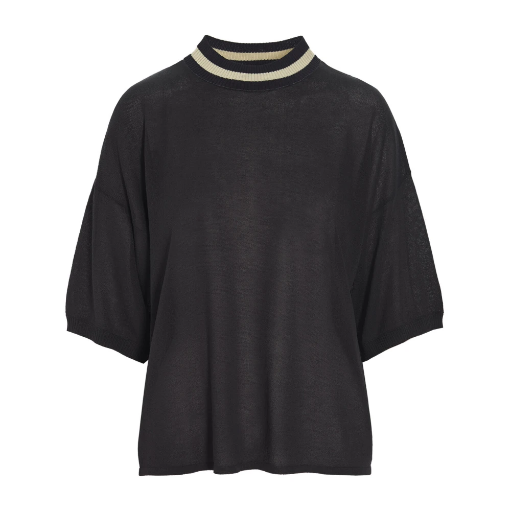 Bitte Kai Rand Zwarte Natsu Blouse Klassieke Upgrade Set Black Dames