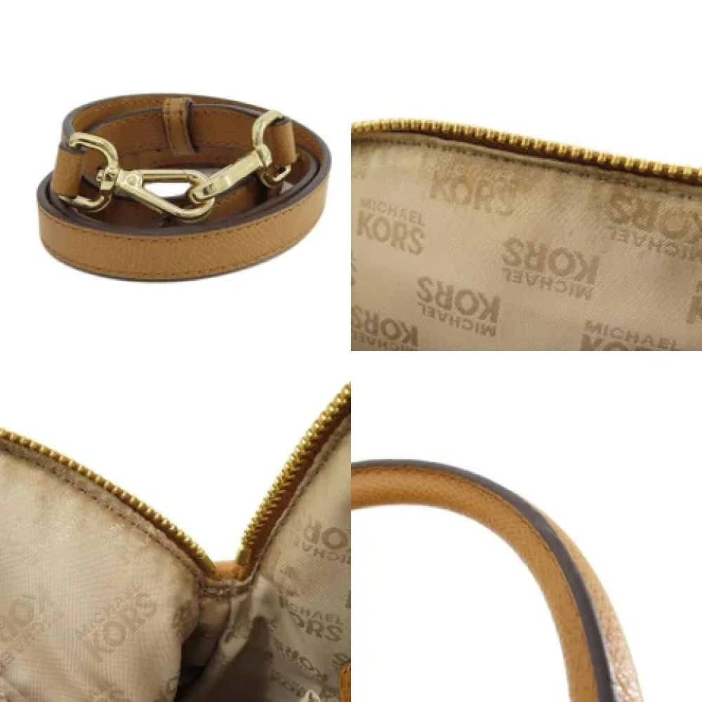 Michael Kors Pre-owned Leather handbags Brown Dames