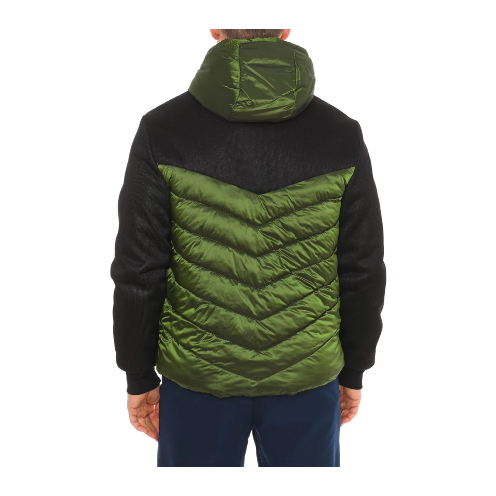 Vuarnet Gewatteerde Hoodie met Rits Green Heren