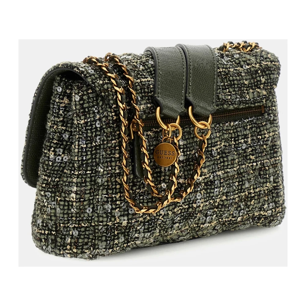 Guess Olijfkleurige Crossbody Tas Green Dames
