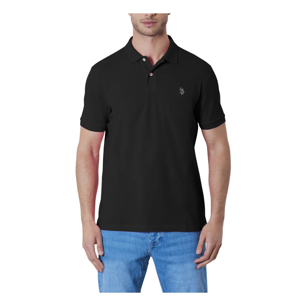 U.s. Polo Assn. Mannelijk Zwart Tops Heren, 2XL, Katoen, King Polo