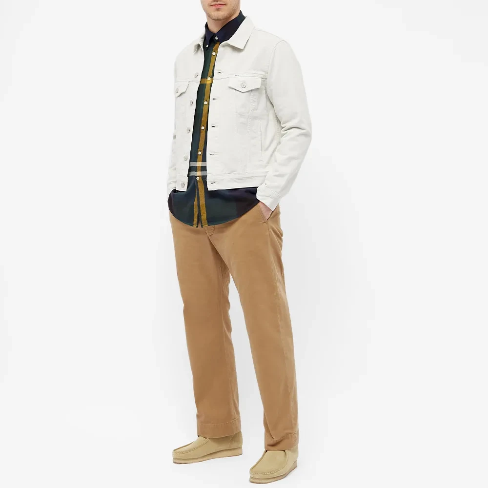 Barbour Seaweed Tartan Getailleerd Overhemd Multicolor Heren