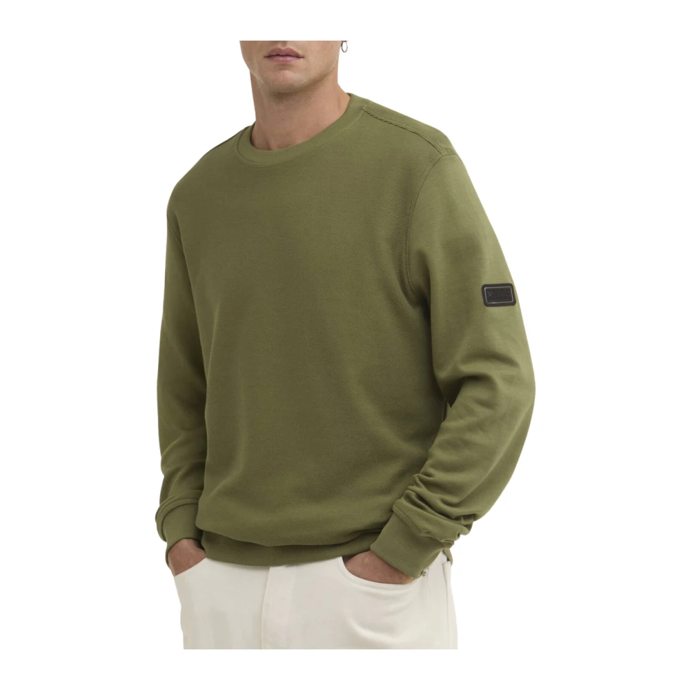 Barbour Men's Green Kaspain Crew Sweatshirt - Sweatshirts - Xl - Sweatshirts & Hoodies