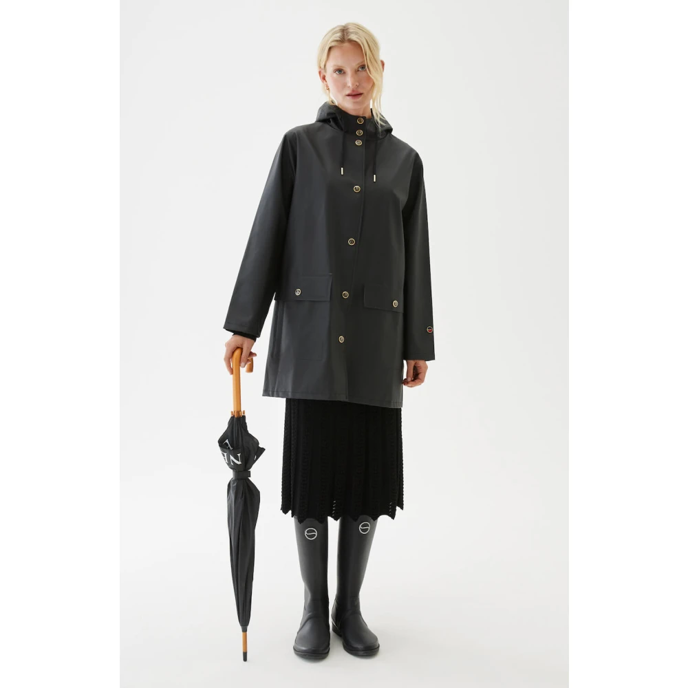 Busnel Britte Regenjas Black Dames