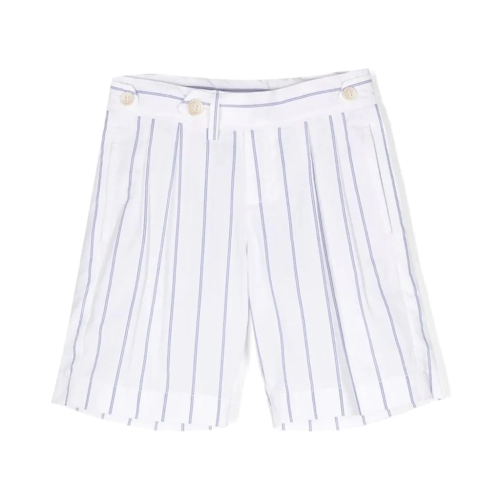 Brunello Cucinelli Vita Shorts för Pojkar White, Pojke