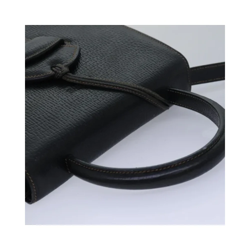 Loewe Pre-owned Leather handbags Black Dames