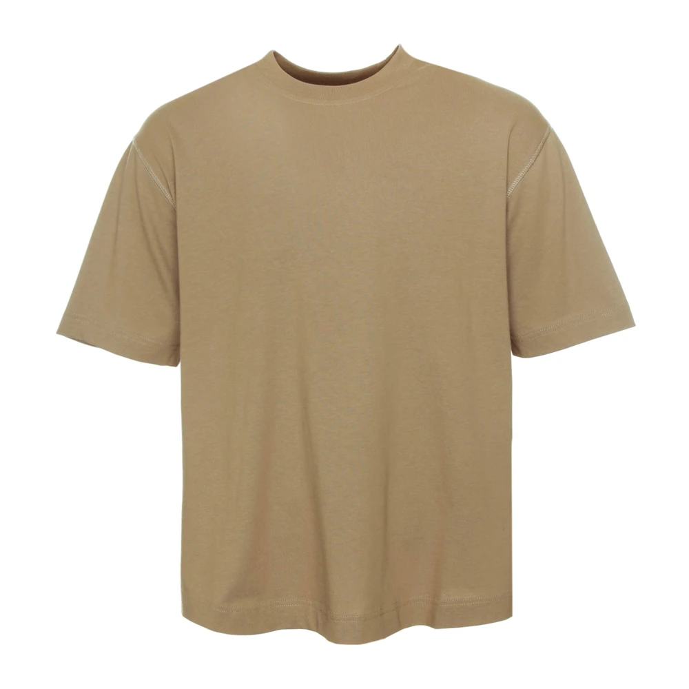 Closed Klassiek T-shirt Beige Heren