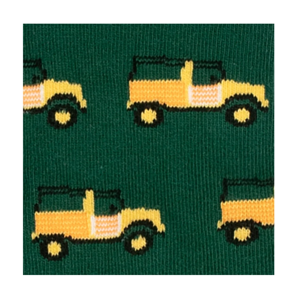 Cabaia Groene Gestreepte Unisex Sokken Green Heren